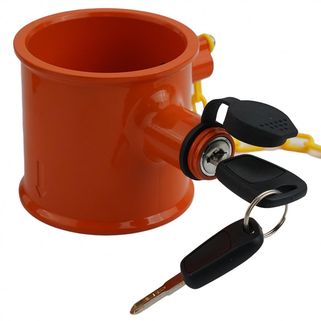 Эффективное решение против кражи Замок King Pin для грузовиков Включает 2 ключа