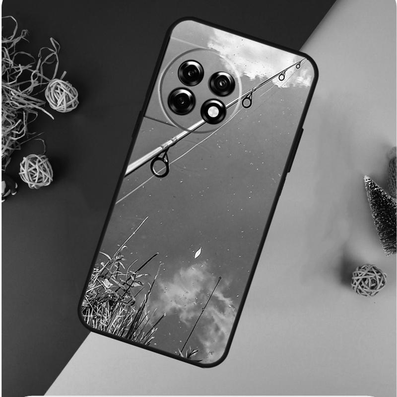 Carp Fish Fishing Rod For OnePlus Nord CE 4 3 2 Lite N20 N30 9 10 Pro 8T 9RT 10T 10R 13R 12R 11 12 13 Phone Case