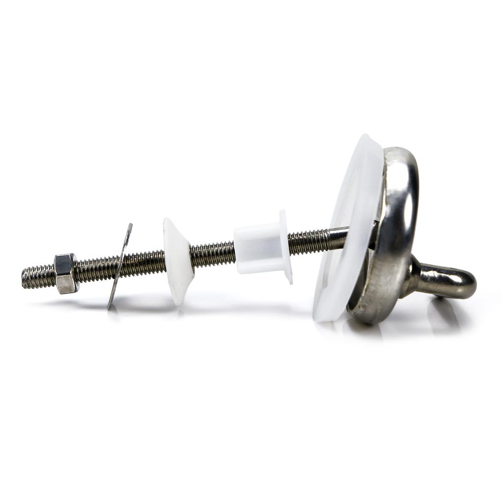 Toliet Hinges/Screws Toilet Lid Mounting Set Bathroom Hardware Repair Set Toilet Seat Attachment Simple Installation