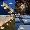 8 LED Buried Garden Light IP68 Waterproof LED Ground Lamp Path Lawn Lamp  Pathway Lighting