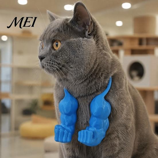 Уникальные подарки для любителей кошек Мышечные Руки, Забавная 3D-печатная Мускулистая Питомцевая Супергеройская Трансформация Костюм Наплечное Крепление Кошачий Косплей,