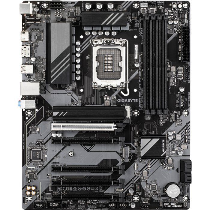 Carte mère - GIGABYTE - B760 DS3H GEN5 - Format ATX - Chipset Intel B760 - PCIe 5.0