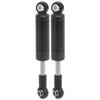 2Pcs RC 72mm Springless Shock Absorber Alloy Damper for TRAXXAS SLASH 2WD 1 10 RC CarBlack
