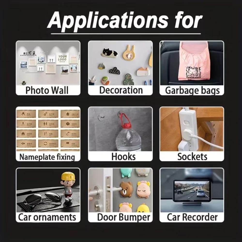 New Double-sided Nano Tape Transparent Strong Sticky Two Side Tape Waterproof Reusable Seamless Tape