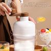 Food Grade Manual Shaved Ice Machine Portable Hand-cranked Ice Crusher Machine Ice-making Box Business & Household Kitchen Tools