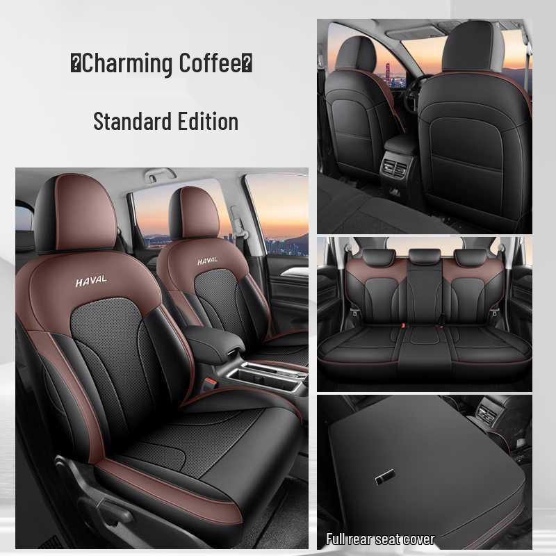 Умные чехлы на сиденья Haval M6 PLUS с полным покрытием: Кожаные подушки для любого сезона