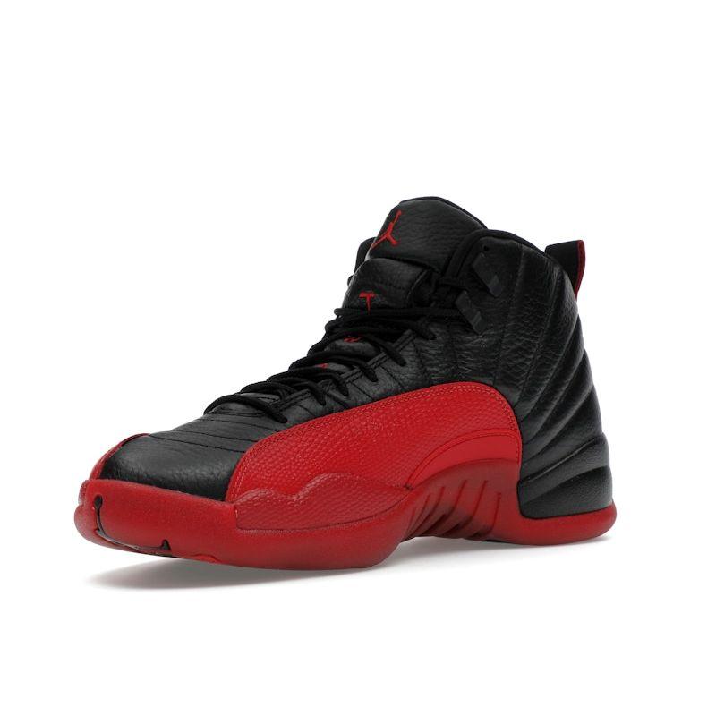 Кроссовки Air Jordan 12 Retro Flu Game 2025 Unisex Black Varsity-Red CT8013-002