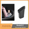 Silicone Trash Can & Slot Storage for Tesla Model Y3 Facelift