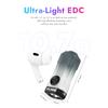 Wuben E2 EDC Flashlight Ultra Light Heartbeat Strobe Neck Torch Mini Rechargeable Keychain Flashlights IP66 Camping Pocket Light