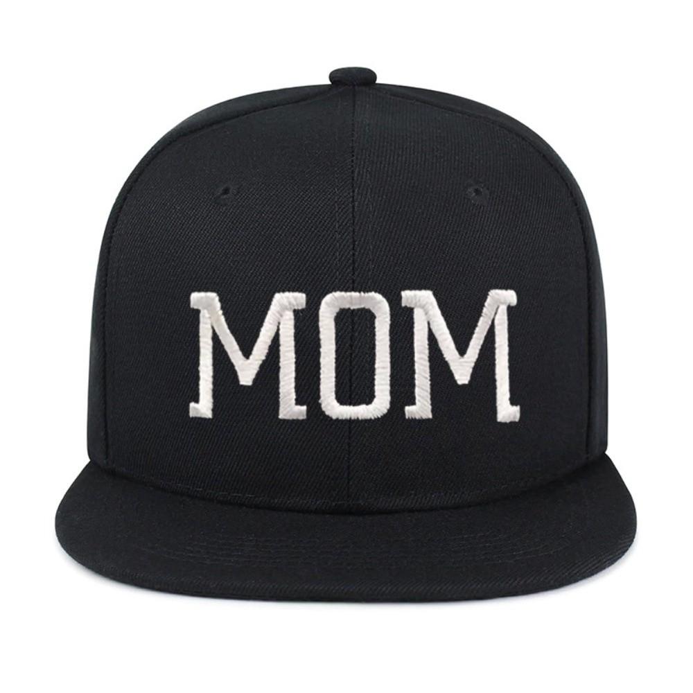 Adjustable Parents Matching Baseball Cap Hip Hop Baseball Hats MOM DAD Snapback Cap  For Man Women