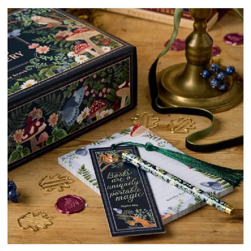 24 Дня Канцелярский Адвент-календарь Золотое Тиснение Бланк Рождество Для