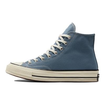 Chuck 70 Hi Модные высокие парусиновые кеды Унисекс Светло-индиго