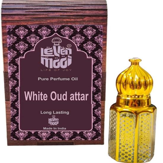 Levenmooi White Oud attar Attar Suitable For Daily Uses Occasions & Parties Long lasting