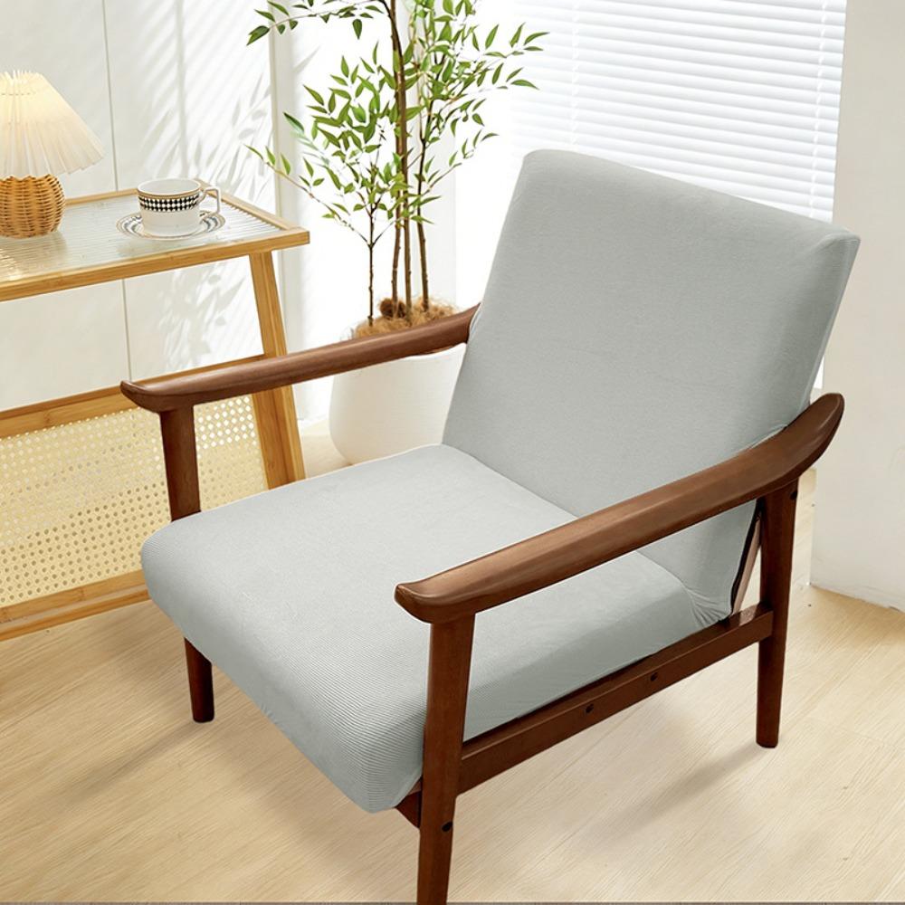 Jacquard Armchair Cover Elastic Single Sofa Cover Wooden Arm Chair Cover For Household Hotel