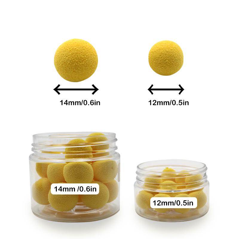 15x карповых рыболовных принадлежностей 12 мм/14 мм всплывающие пенопластовые бойлы приманки для карповой оснастки чод-зиг-риг метод кормушки рыболовные снасти