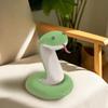 Plush Kitten Toy Snake Soft Touch Snake Shape Cat Toy Creative Interactive Pet Toy  Indoor