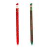 2 Pcs Christmas Erasable Gel Pens Retractable Cartoon Pens Fine Point Cute Holiday Writing Pens for School Office Kids Students Xmas Party Favors