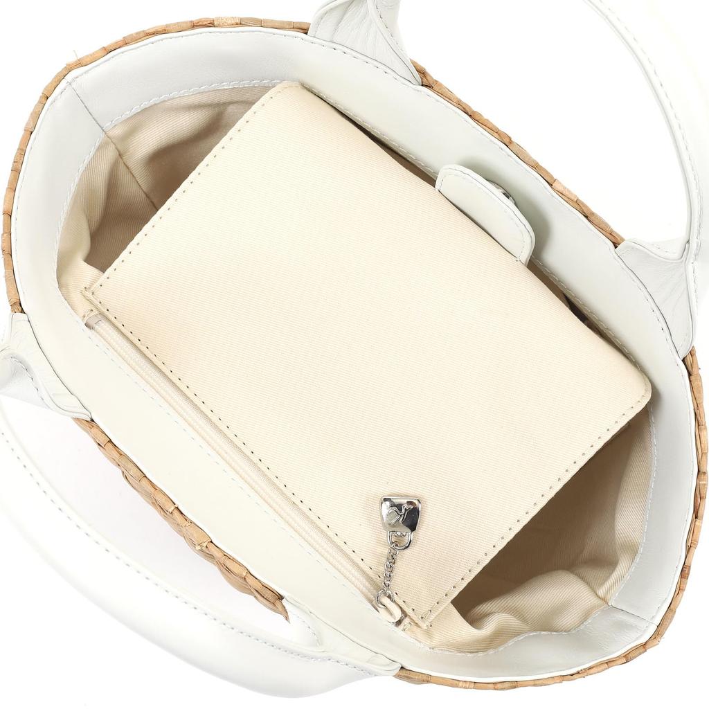 Сумочка Bankan Small 50901 [Kitamura] Z-0623 женская бежево-белая
