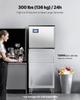Commercial Ice Maker 300 lbs/24 h Self-Cleaning Ice Machine - Head Only