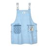 Matilda Apron with Buttons On Both Sides 258018 Blue [Kusuguru Japan] M-L