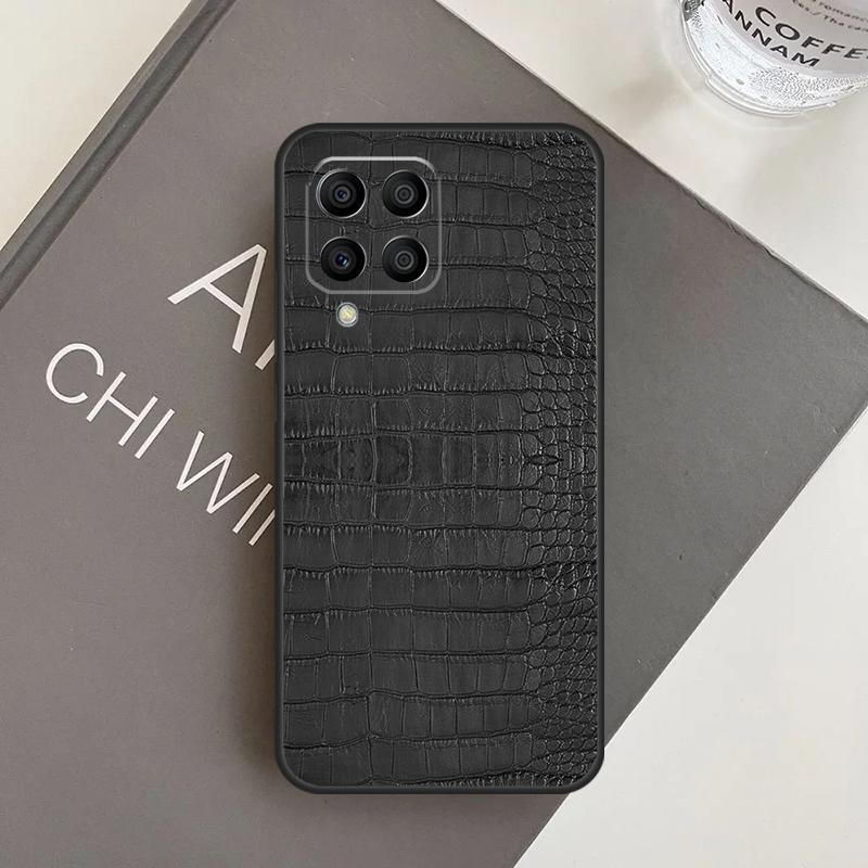 Чехол с принтом под крокодила для Samsung Galaxy M14 M34 M54 M21 M51 M12 M32 M52 M13 M23 M33 M53 M31s M30s M20 Coque