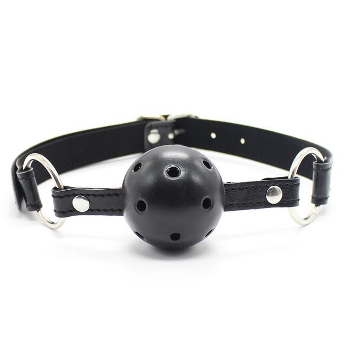 Bondage Ball Gag: Adult Restraint Mouth Plug for Men and Women