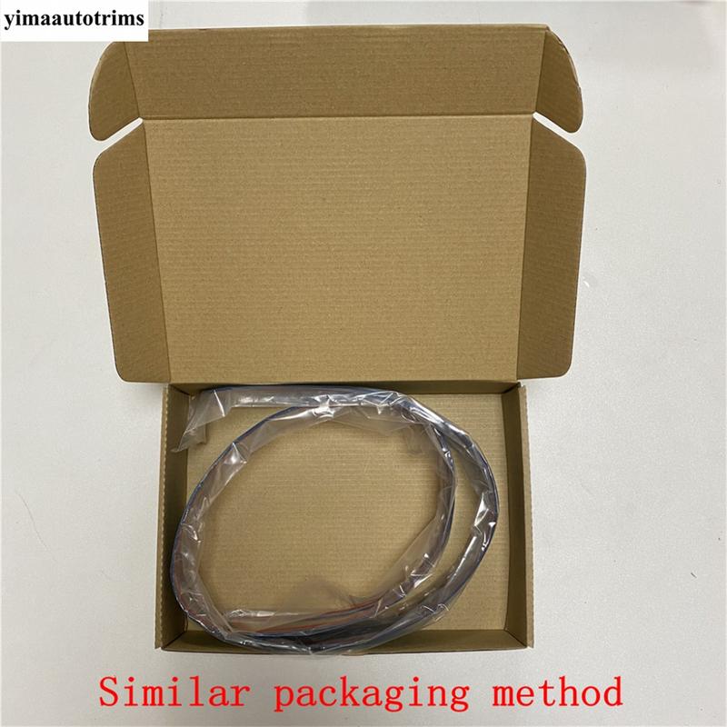Front Rear Tail Bumper Fog Light Lamp Eyelid Eyebrow Strip Decor Cover Trim For Tesla Model Y - 2024 Accessories Exterior