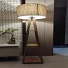 Wooden Italian Crafter Standard Size Tripod Floor Lamp