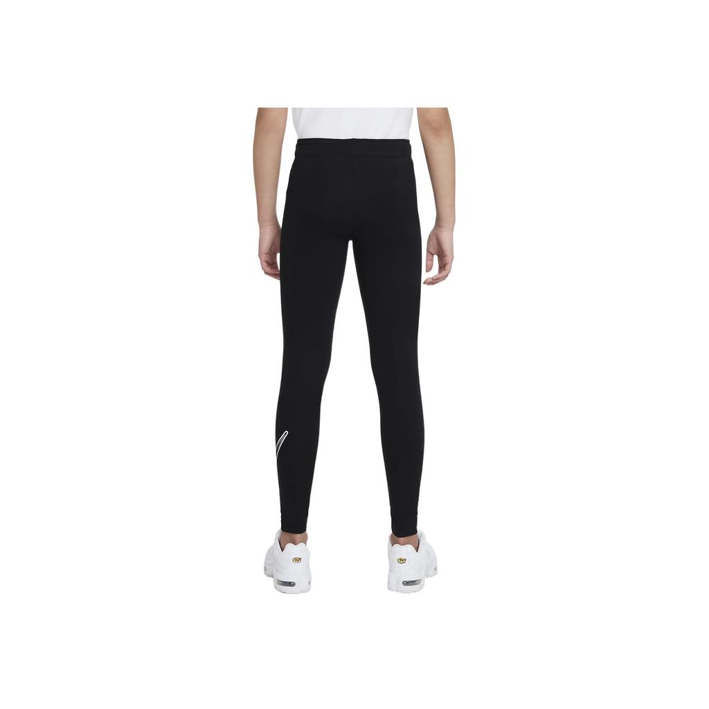 Nike Спортивные штаны Favorites Letter Logo Print Slim Fit Long Fitness Брюки женские черные DD6278-010