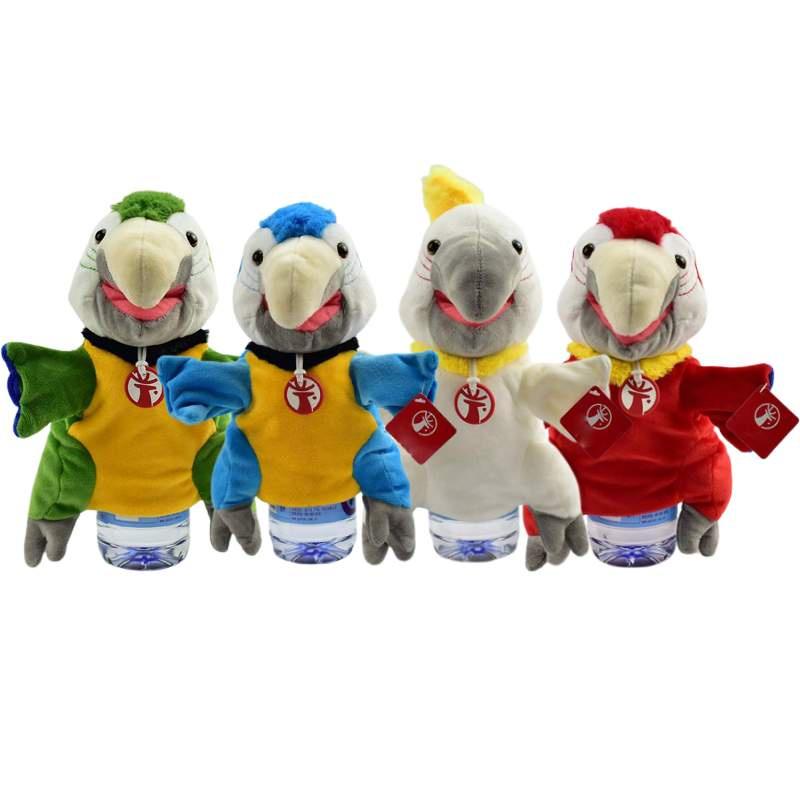 Говорящая игрушка-марионетка животного с двигающимся ртом для рассказывания историй и укрепления связи между родителем и ребенком