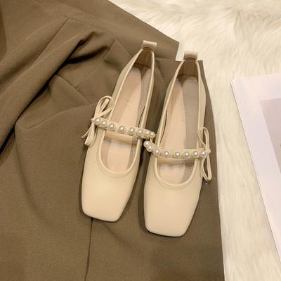 Женские туфли Gentle Temperament Flat Shoes 2024 Лето Новые удобные универсальные повседневные туфли с неглубоким носком Butterfly Knot Single