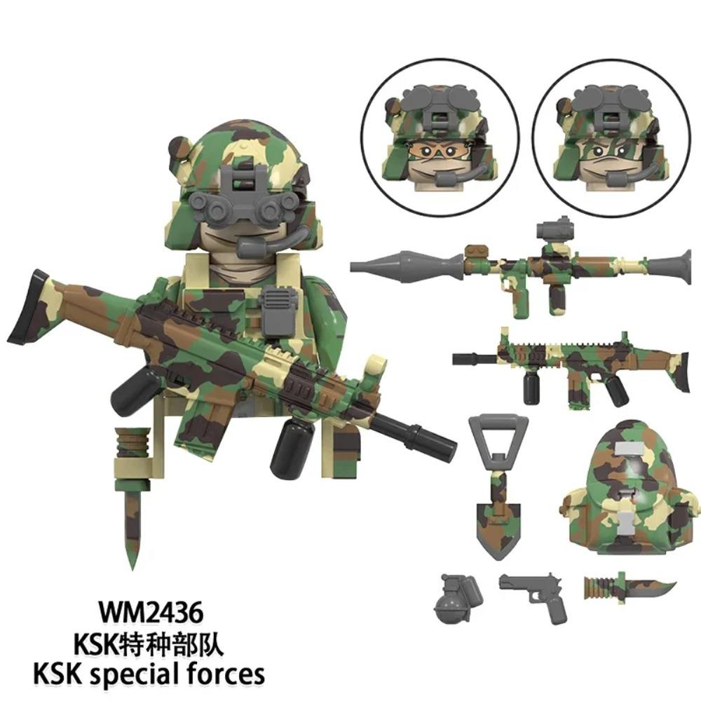 WM6147 WM6168 Серия «Военные» SWAT Специальные силы Строительные блоки Коммандос Солдат Городская полиция Кепка Мини Экшн-фигурка Игрушки