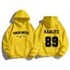Толстовка унисекс Tokio Hotel Kaulitz, модная флисовая роскошная толстовка с капюшоном, однотонная зима-осень, женский пуловер с принтом