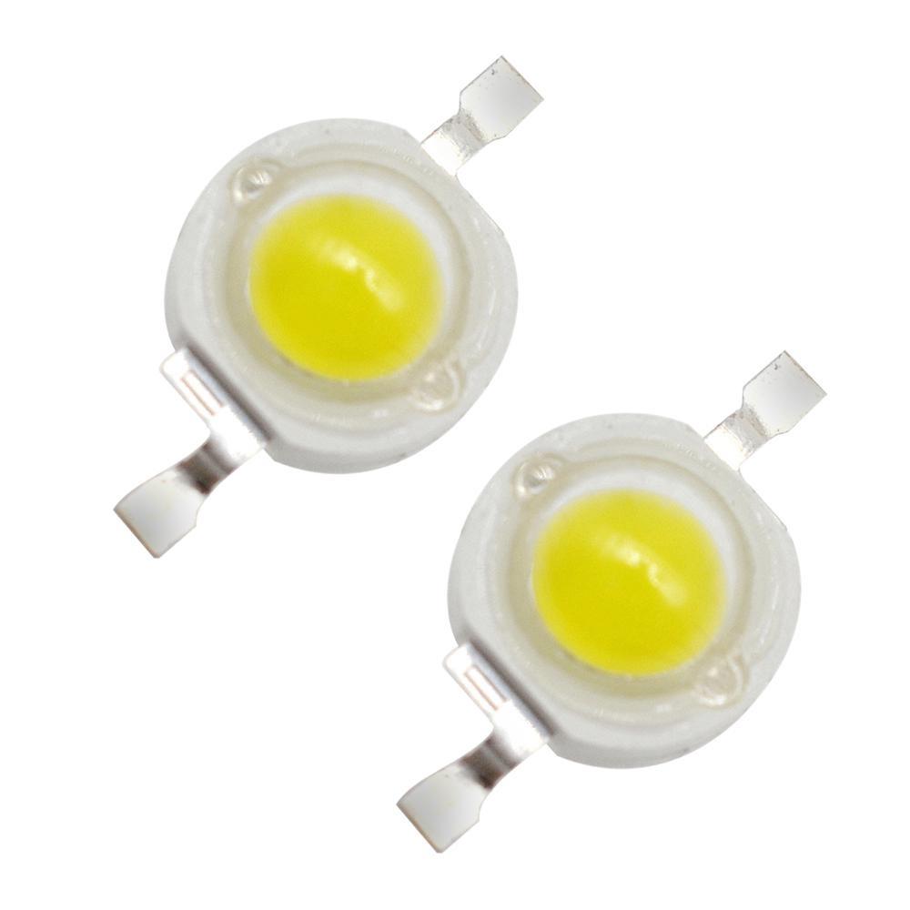 10 шт., 5 Вт, высокая мощность, чип, излучатель из шариков, теплый белый, белый, желтый, зеленый, розовый, красный, 45MIL 2, 2, 7 В, 180-550LM, 380NM, 6500K, светодиодная лампа