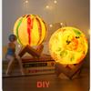 LED Moon Lamp MINI 3D Table Lamp 8CM Night Light Room Decorative Lighting Light DIY Kid Birthday Gift