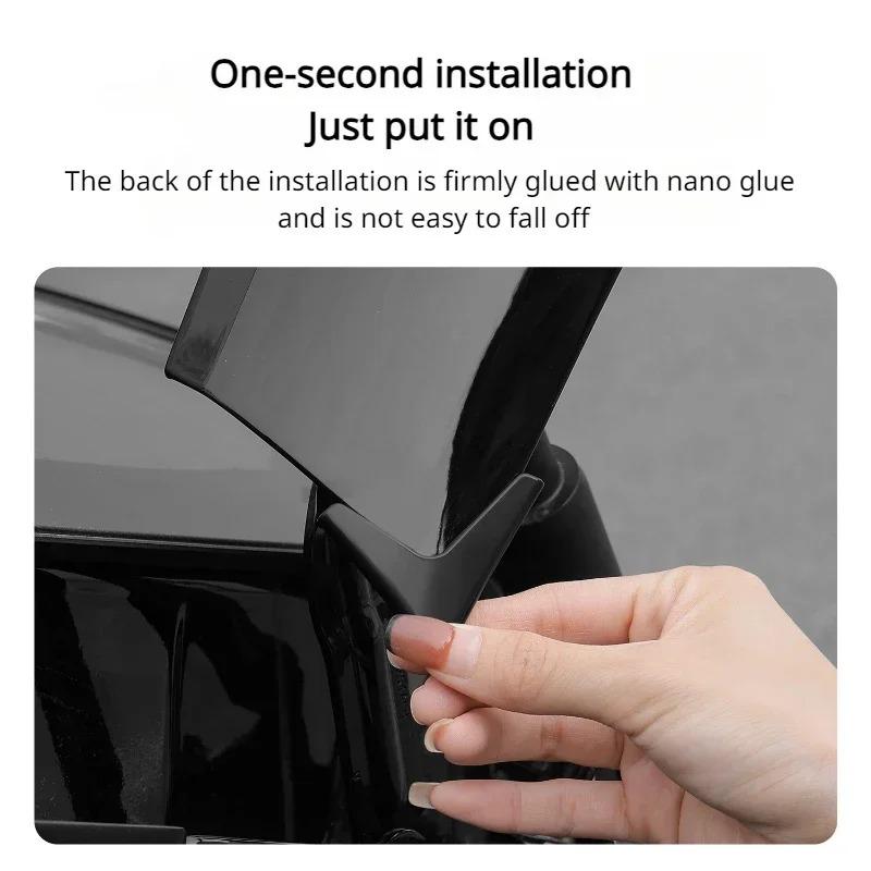 For Tesla Model 3 Highland 2025 Tailgate Corner Protector Cover TPE Anti-collision Protection Gadgets Exterior Decor Accessories