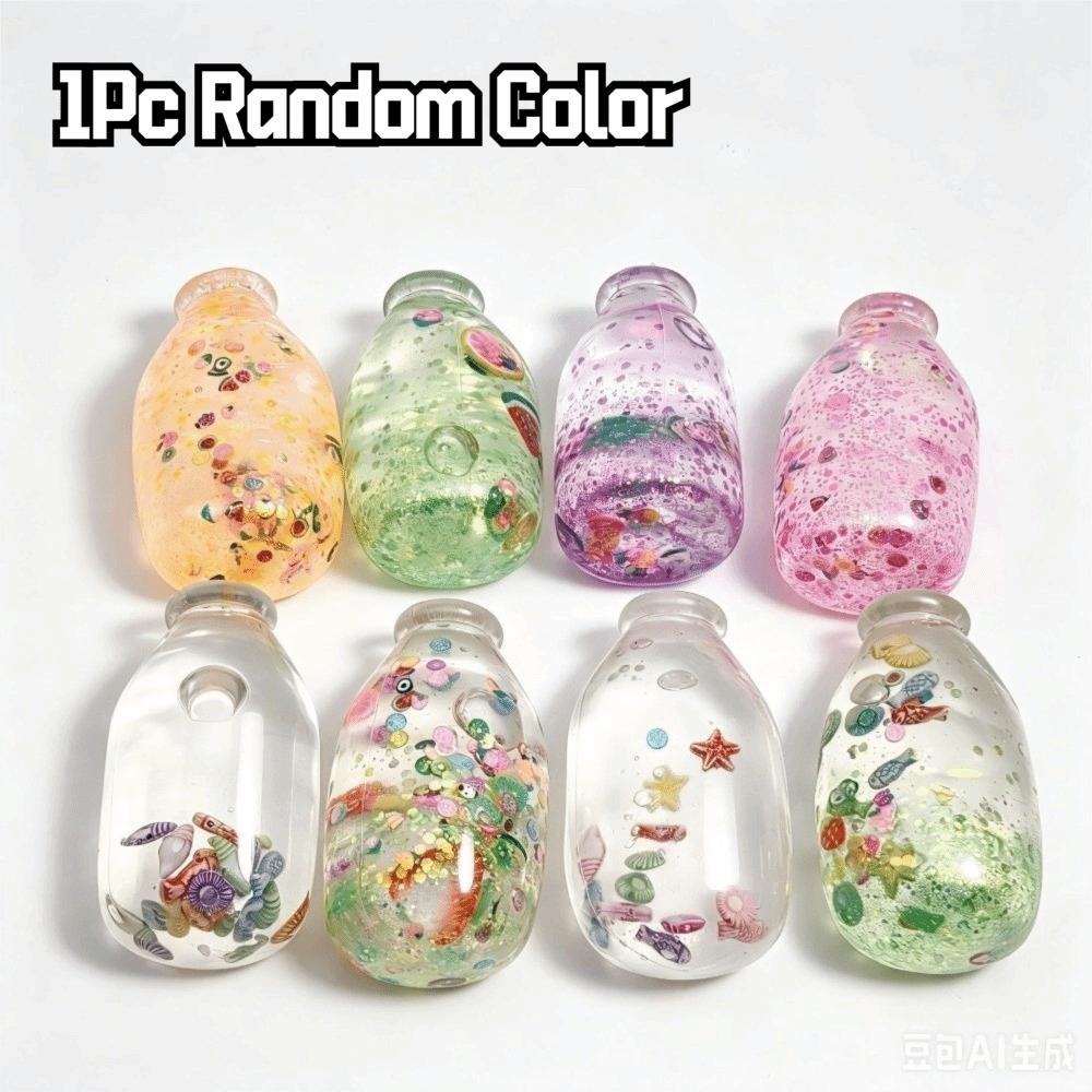 Maltose Fruit Bottle Squishy Toy Soft Slow Rebound Toy  for Adults Kids Gift