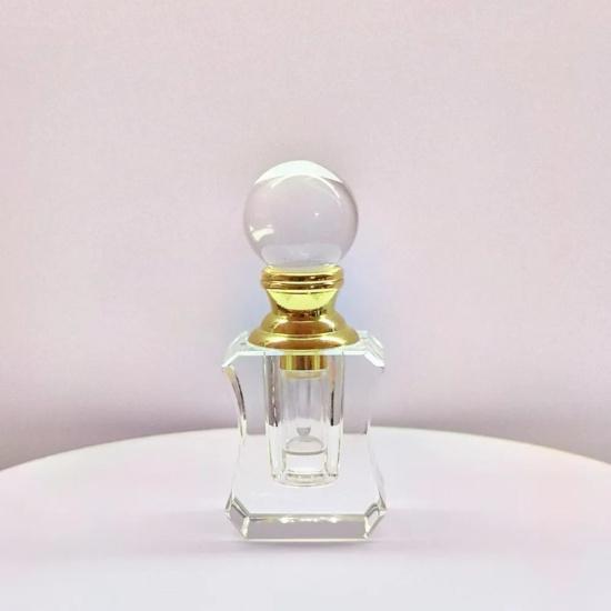 1ml crystal agarwood essential oil in separate bottles Crystal perfume bottle High grade crystal small empty bottle