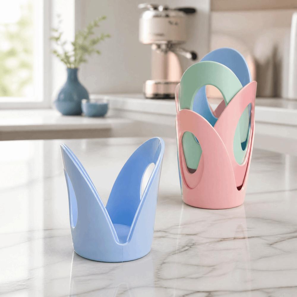 4Pcs Practical Paper Cup Protective Rack Stylish Paper Cup Holder Drink Cup Protector Office Use