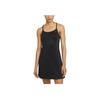 Nike Sportswear Icon Clash Solid Fit Backless Tie Casual Sports Dress Women Dresses Black CZ9335-010