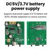 10Вт+10Вт 2-канальная стерео Bluetooth усилитель мощности, DC5В/3.7В, TWS, Регулируемый тон, Перезаряжаемая плата аудио усилителя мощности