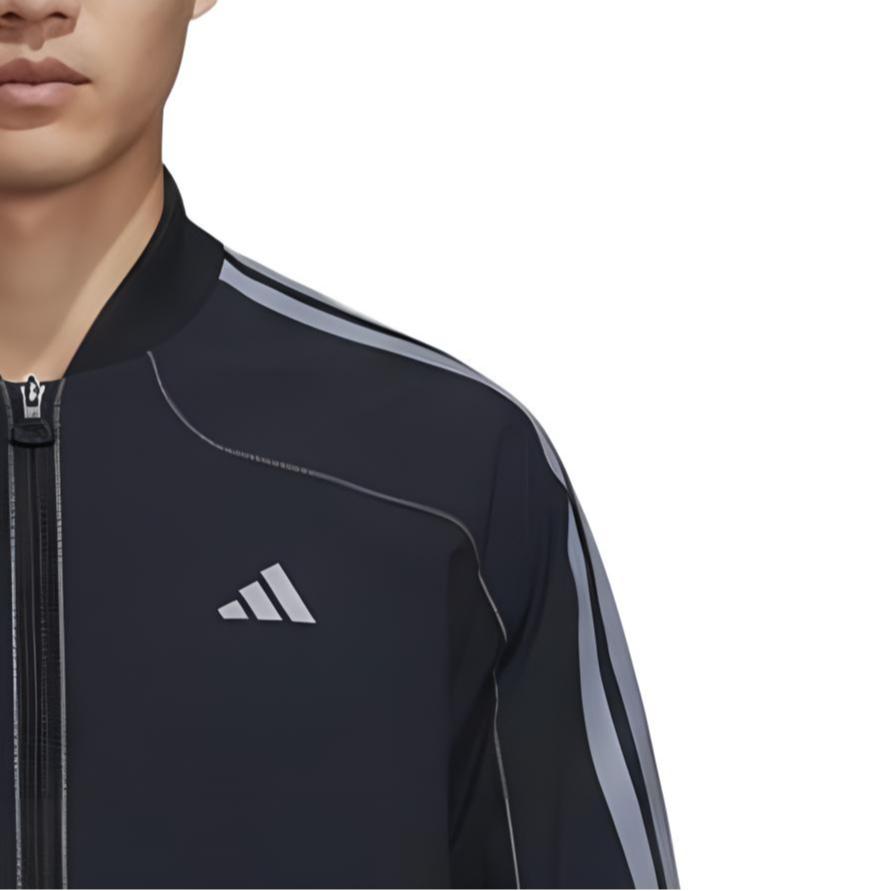 adidas Куртки Мужские Черные С воротником-стойкой Умеренные Другие KV5947