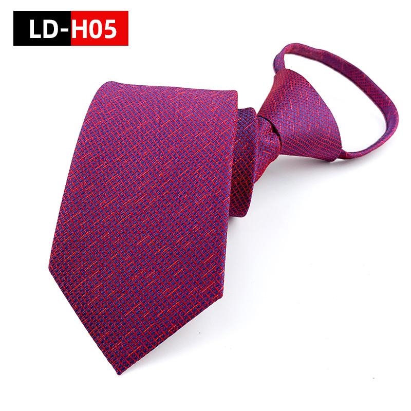 7 см корейская версия делового свадебного галстука-молнии, легко завязывающийся галстук