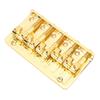 5 String Bass Bridge Adjustable Saddle Zinc Alloy Exquisite Retro Electric Bass Guitar Bridge Gold