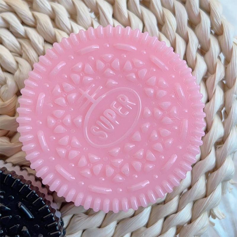 Handmade Tpr Big Cookies Squishy Decompressing Stress Relief Toy Mochi Taba Squeeze Fidget Toy Biscuit Pinching Toy