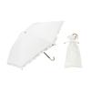 Waterfront Folding Sun Umbulatio Slender UV Level UV Light Heat Umbrella, Umbrella, Off-White, 50cm, Frilled, Series, Handle, Protection, Folding,