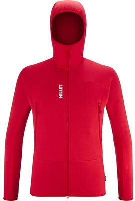 Куртка Millet Fusion Grid Hoodie красный румяный N0335