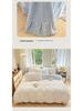 2025 New Thickened Warm Velvet Flannel Coral Fleece Bedding Set - Autumn/Winter Duvet Cover & Three-Piece Bedsheet