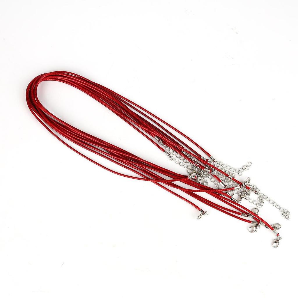 Кожаный шнур из искусственной кожи, веревка-омар для ожерелья и подвески «сделай сам», подвески ручной работы, фурнитура