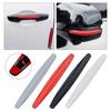 4/6 Piece Universal Front Rear Bumper Corner Protector Guard Car Anti-collision Protection Decoration Strip Car Accessories